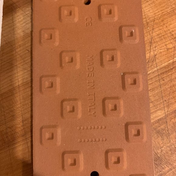 Italian handcast ceramic house numbers - Picture 3 of 5